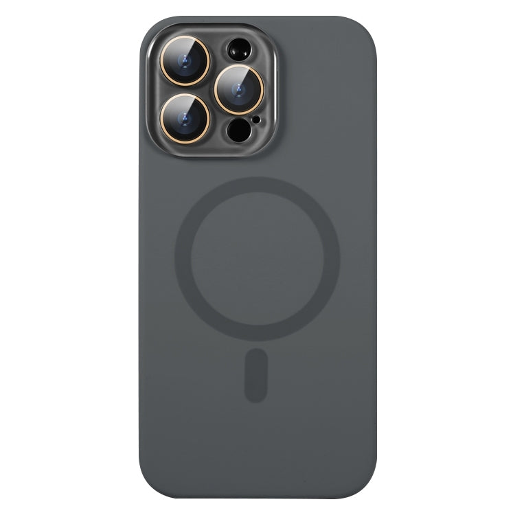 Liquid Silicone MagSafe Full Coverage Phone Case with Lens Film, For iPhone 16 Pro Max, For iPhone 16 Pro, For iPhone 16, For iPhone 15 Pro Max