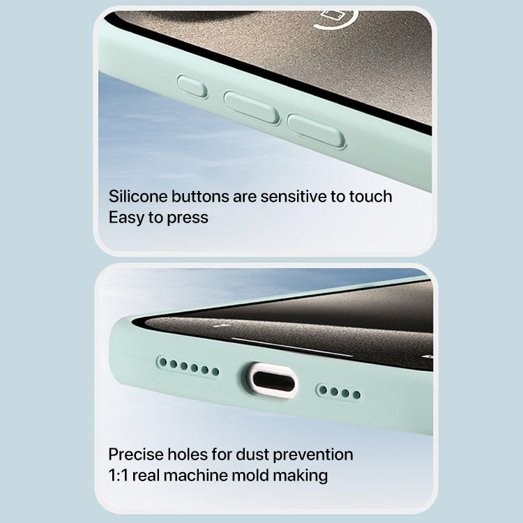 Liquid Silicone MagSafe Full Coverage Phone Case with Lens Film, For iPhone 15 Pro, For iPhone 15 Plus, For iPhone 15, For iPhone 14