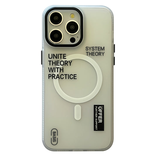 Frosted Metal Lens Protection Frame MagSafe Phone Case, For iPhone 15 Pro Max, For iPhone 15 Pro, For iPhone 15, For iPhone 14