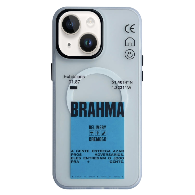 Frosted Metal Lens Protection Frame MagSafe Phone Case, For iPhone 15 Pro Max, For iPhone 15 Pro, For iPhone 15, For iPhone 14