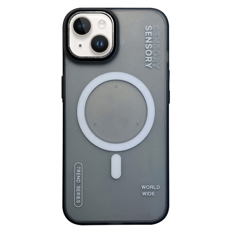 Frosted Metal Lens Protection Frame MagSafe Phone Case, For iPhone 14 Pro, For iPhone 14 Pro Max, For iPhone 13 Pro, For iPhone 13