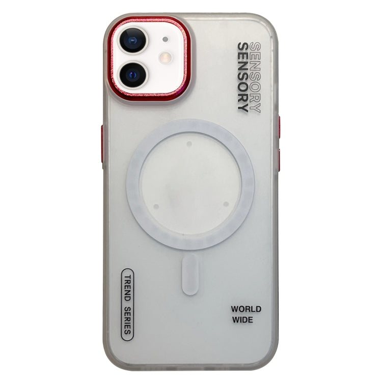 Frosted Metal Lens Protection Frame MagSafe Phone Case, For iPhone 12, For iPhone 12 Pro Max, For iPhone 12 Pro, For iPhone 11