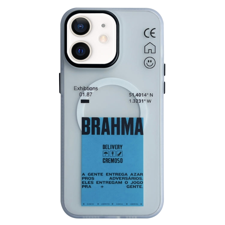Frosted Metal Lens Protection Frame MagSafe Phone Case, For iPhone 12, For iPhone 12 Pro Max, For iPhone 12 Pro, For iPhone 11