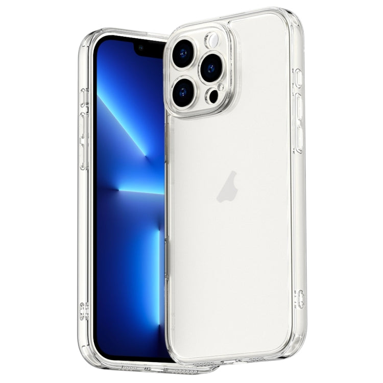 Four Corner Airbag Transparent Glass Phone Case, For iPhone 16 Pro Max, For iPhone 16 Pro, For iPhone 16 Plus, For iPhone 16, For iPhone 15 Pro Max, For iPhone 15 Pro, For iPhone 15 Plus, For iPhone 15, For iPhone 14 Plus, For iPhone 14, For iPhone 14 ...