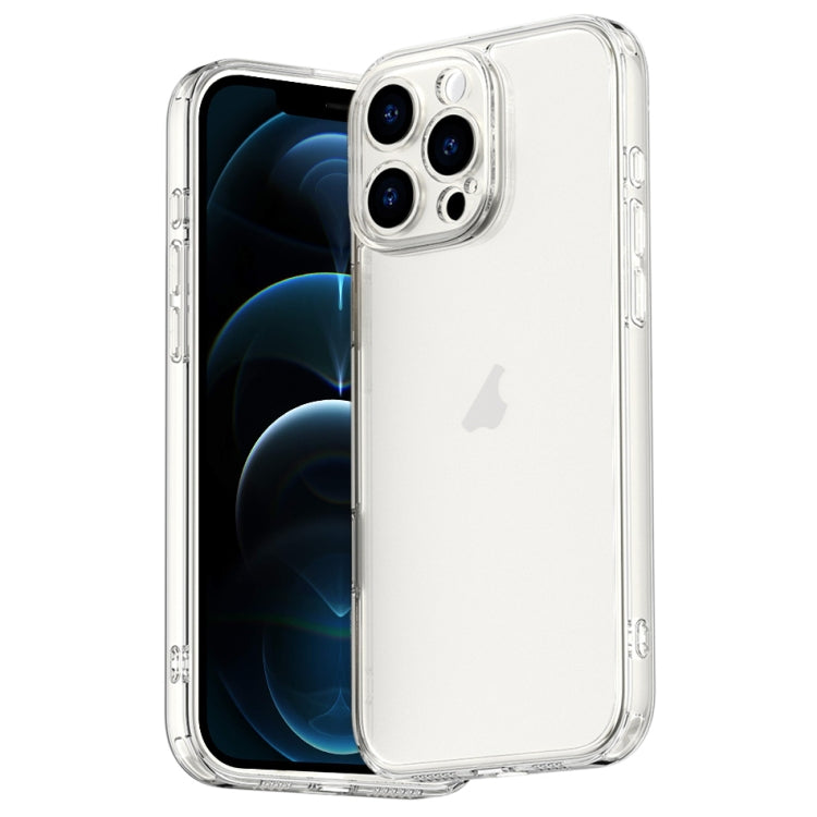 Four Corner Airbag Transparent Glass Phone Case, For iPhone 16 Pro Max, For iPhone 16 Pro, For iPhone 16 Plus, For iPhone 16, For iPhone 15 Pro Max, For iPhone 15 Pro, For iPhone 15 Plus, For iPhone 15, For iPhone 14 Plus, For iPhone 14, For iPhone 14 ...