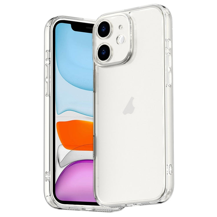 Four Corner Airbag Transparent Glass Phone Case, For iPhone 16 Pro Max, For iPhone 16 Pro, For iPhone 16 Plus, For iPhone 16, For iPhone 15 Pro Max, For iPhone 15 Pro, For iPhone 15 Plus, For iPhone 15, For iPhone 14 Plus, For iPhone 14, For iPhone 14 ...
