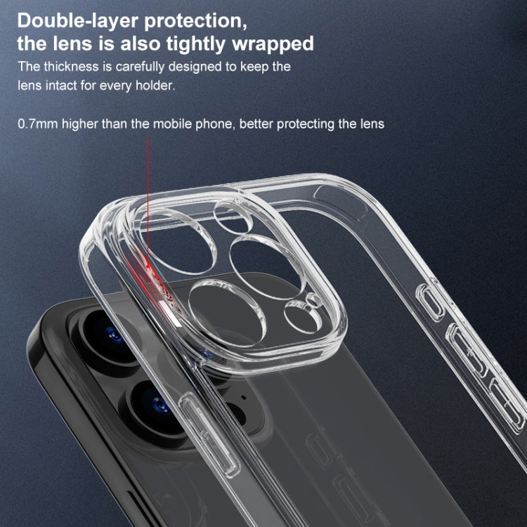 Four Corner Airbag Transparent Glass Phone Case, For iPhone XR, For iPhone XS Max