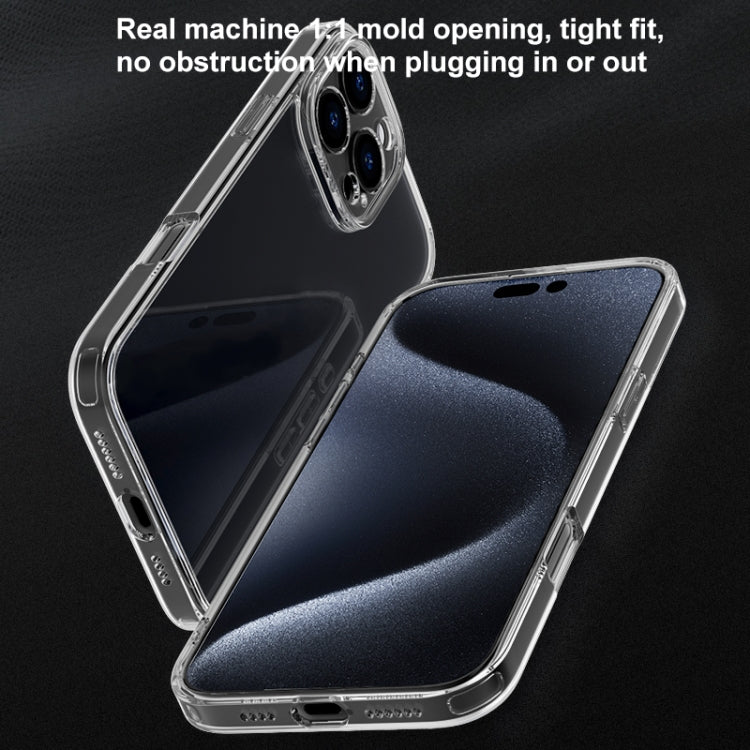 Four Corner Airbag Transparent Glass Phone Case, For iPhone XR, For iPhone XS Max