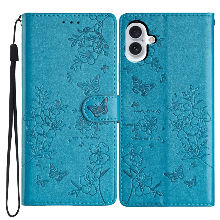 Butterflies and Flowers Leather Phone Case, For iPhone 16, For iPhone 15 Pro Max, For iPhone 15 Pro, For iPhone 15 Plus