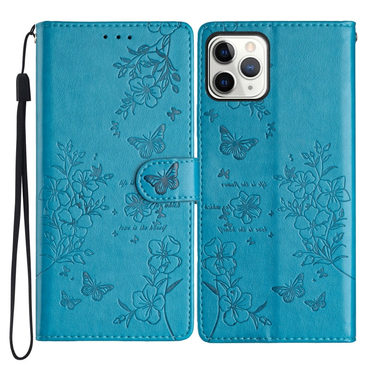 Butterflies and Flowers Leather Phone Case, For iPhone XS / X, For iPhone XR, For iPhone XS Max, For iPhone 8 Plus / 7 Plus