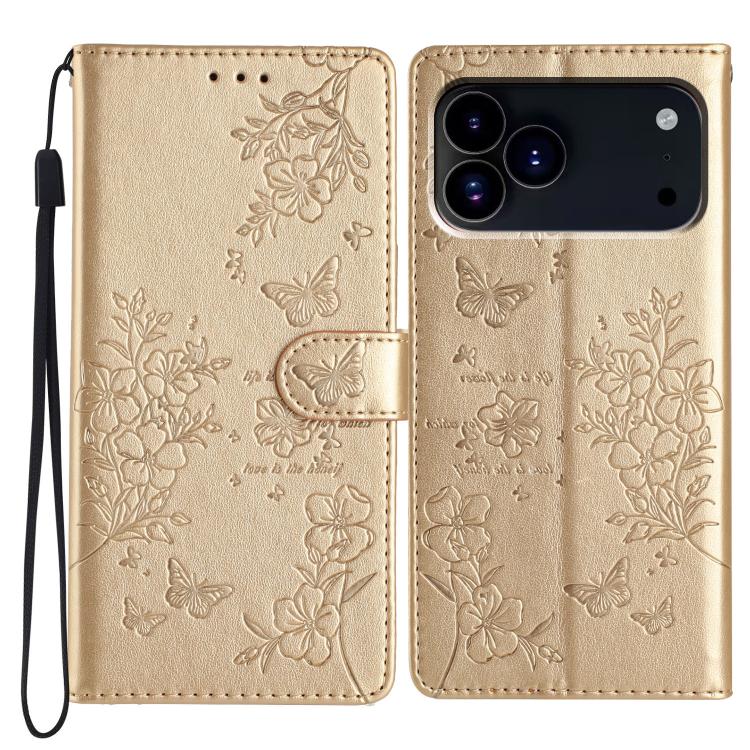 Butterflies and Flowers Leather Phone Case, For iPhone 16e, For iPhone 16 Pro Max, For iPhone 16 Pro, For iPhone 16 Plus