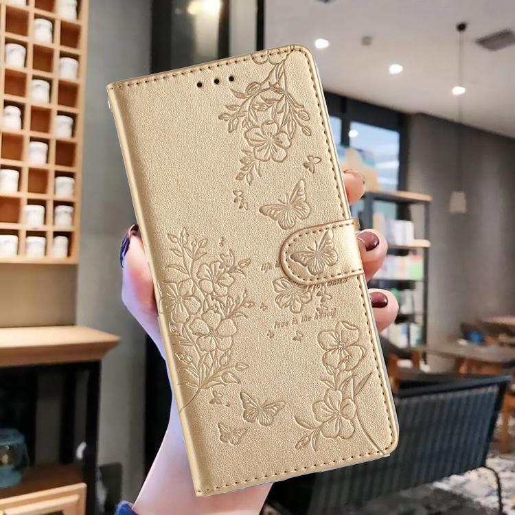 Butterflies and Flowers Leather Phone Case, For iPhone 16e, For iPhone 16 Pro Max, For iPhone 16 Pro, For iPhone 16 Plus