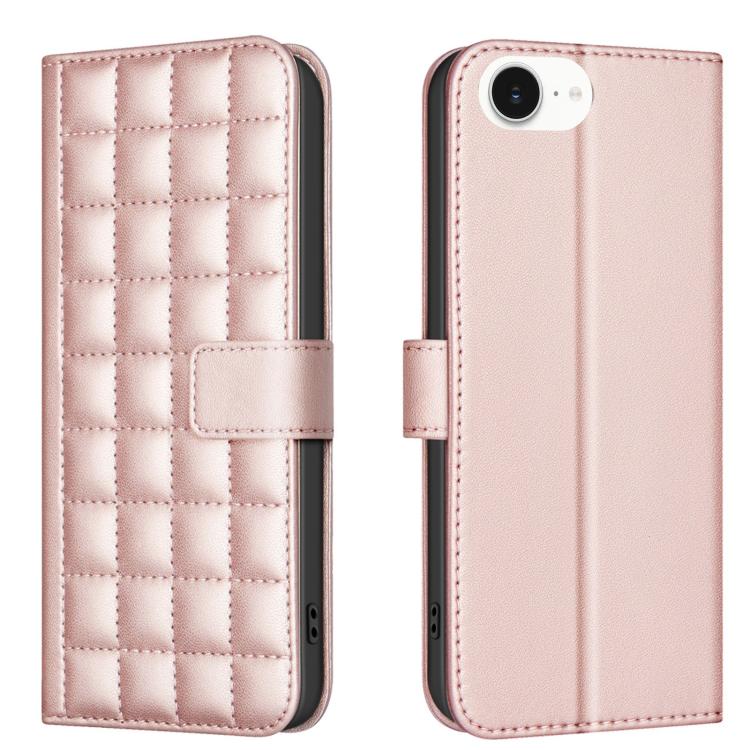Square Texture Leather Phone Case