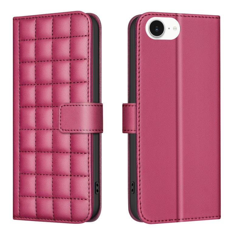 Square Texture Leather Phone Case