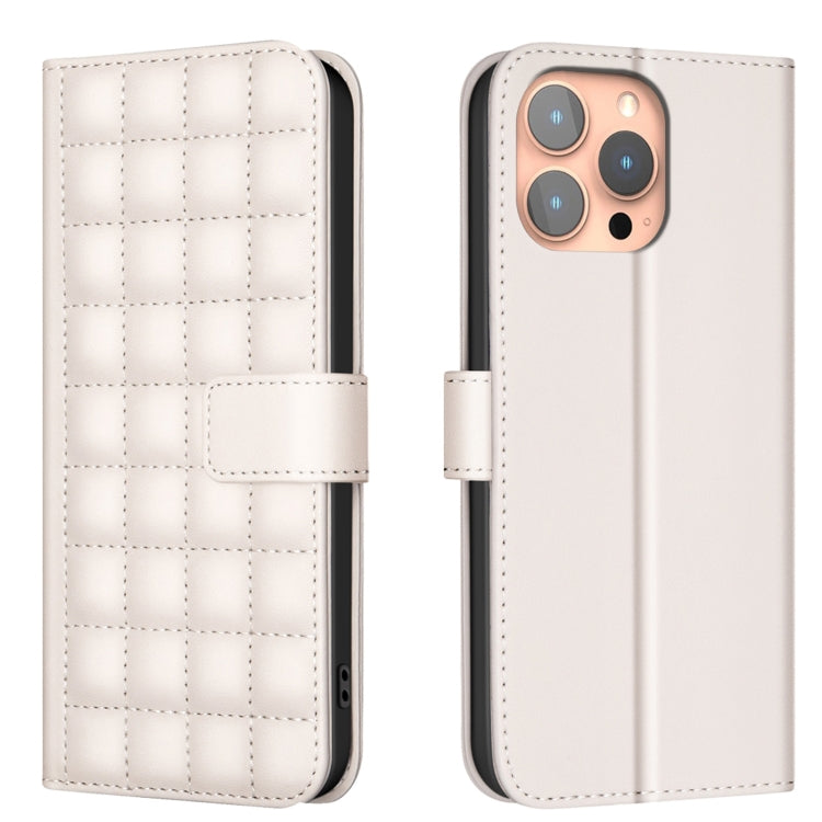 Square Texture Leather Phone Case, For iPhone 12 / 12 Pro, For iPhone 12 Pro Max, For iPhone 11 Pro Max, For iPhone 11