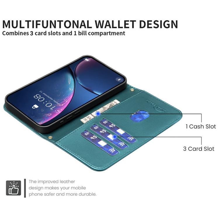 Square Texture Leather Phone Case