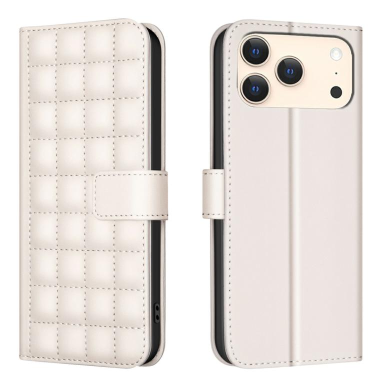 Square Texture Leather Phone Case