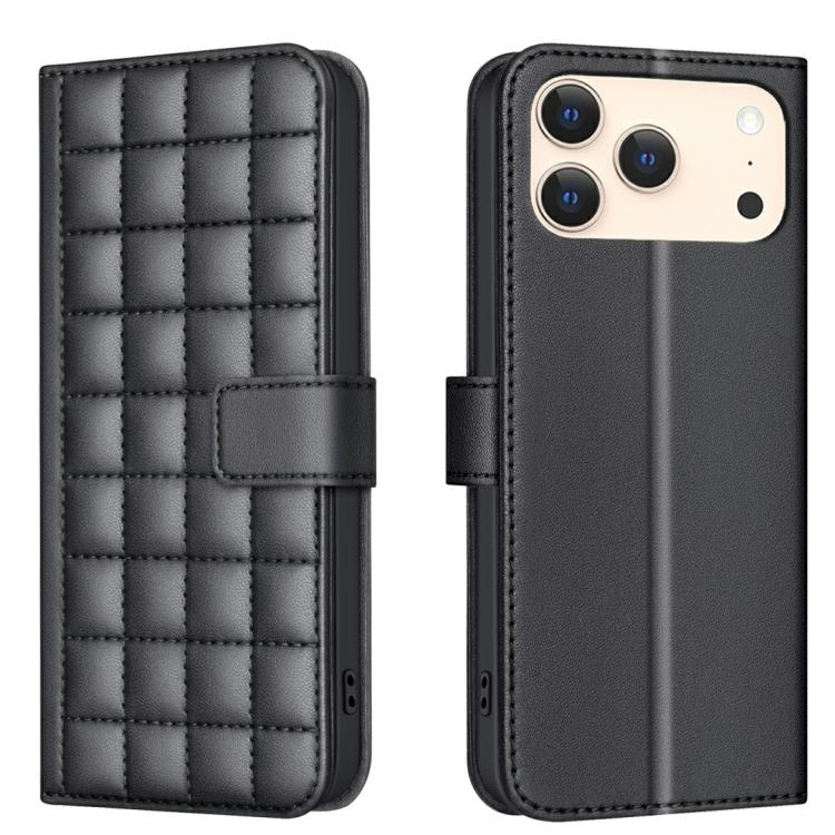 Square Texture Leather Phone Case