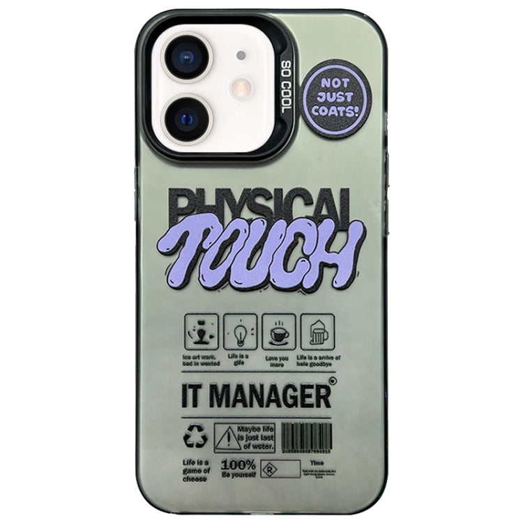 English Label Double-sided Frosted Phone Case, For iPhone 13 Pro Max, For iPhone 13 Pro, For iPhone 13, For iPhone 12, For iPhone 12 Pro Max, For iPhone 12 Pro, For iPhone 11 Pro Max, For iPhone 11