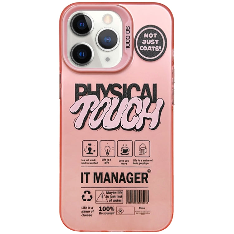 English Label Double-sided Frosted Phone Case, For iPhone 13 Pro Max, For iPhone 13 Pro, For iPhone 13, For iPhone 12, For iPhone 12 Pro Max, For iPhone 12 Pro, For iPhone 11 Pro Max, For iPhone 11
