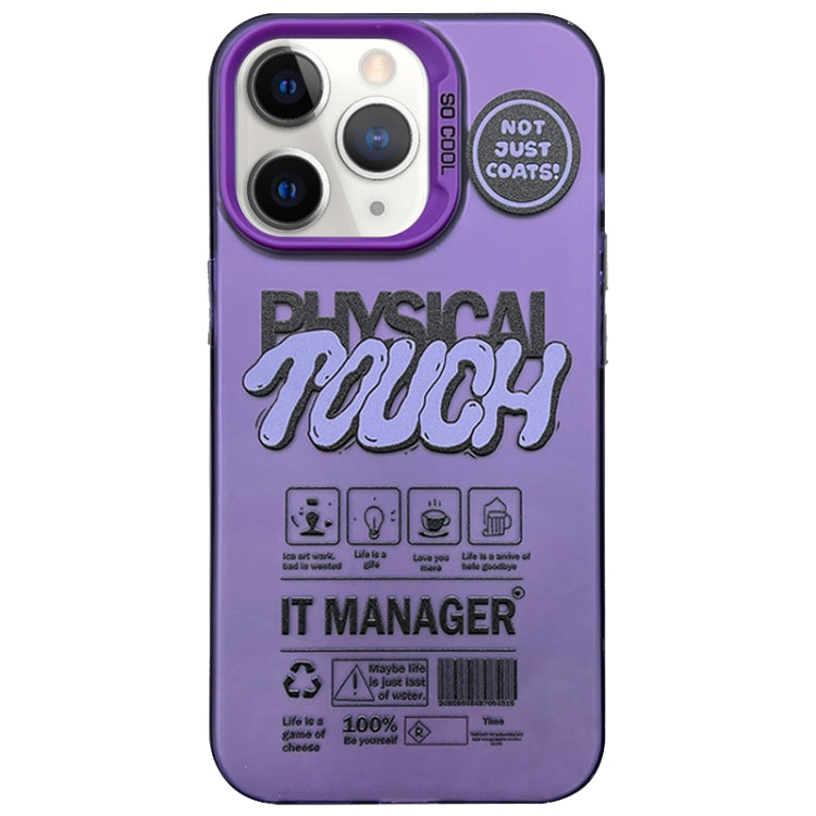 English Label Double-sided Frosted Phone Case, For iPhone 13 Pro Max, For iPhone 13 Pro, For iPhone 13, For iPhone 12, For iPhone 12 Pro Max, For iPhone 12 Pro, For iPhone 11 Pro Max, For iPhone 11