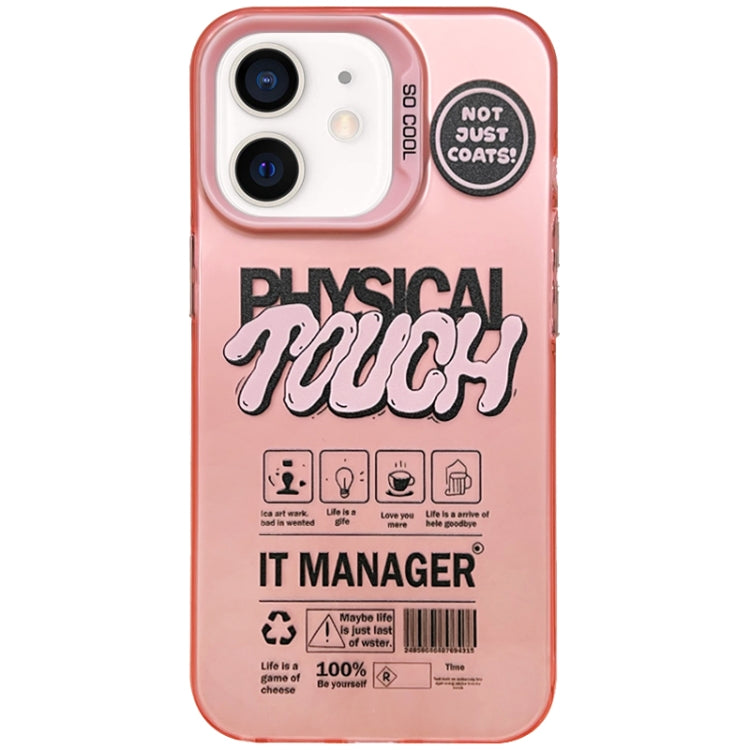 English Label Double-sided Frosted Phone Case, For iPhone 13 Pro Max, For iPhone 13 Pro, For iPhone 13, For iPhone 12, For iPhone 12 Pro Max, For iPhone 12 Pro, For iPhone 11 Pro Max, For iPhone 11