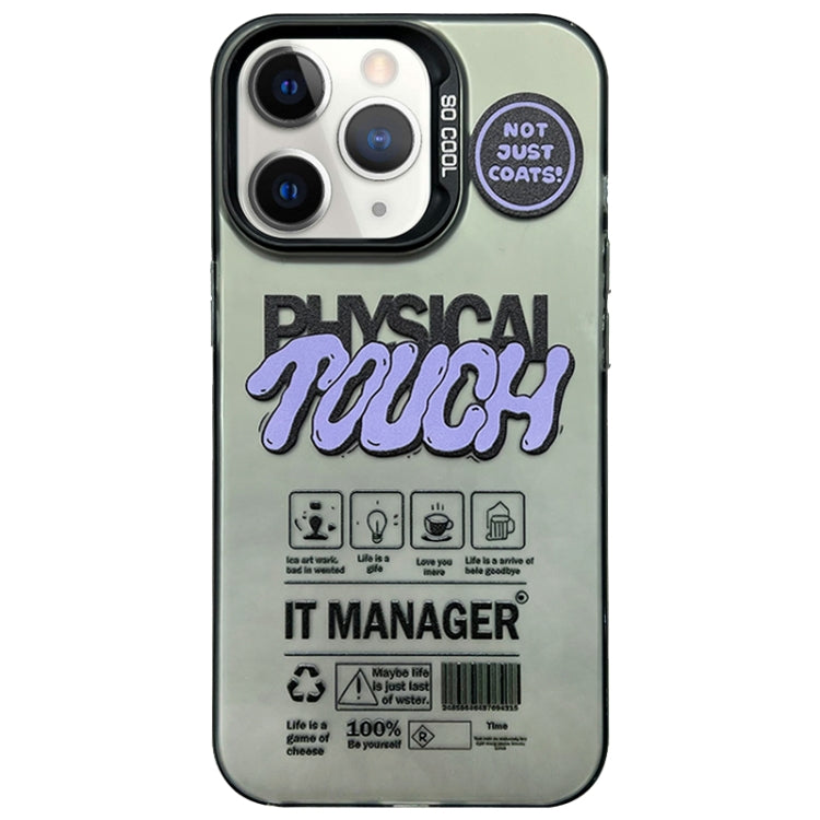 English Label Double-sided Frosted Phone Case, For iPhone 11 Pro, For iPhone XS / X, For iPhone XR, For iPhone XS Max