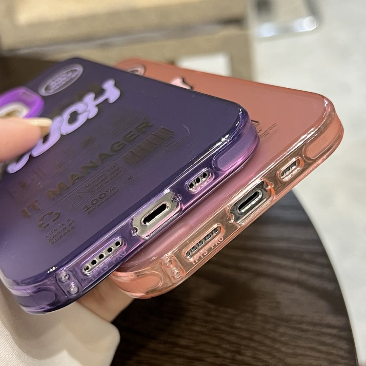 English Label Double-sided Frosted Phone Case, For iPhone 15 Pro Max, For iPhone 15 Pro, For iPhone 15 Plus, For iPhone 15, For iPhone 14 Plus, For iPhone 14, For iPhone 14 Pro, For iPhone 14 Pro Max