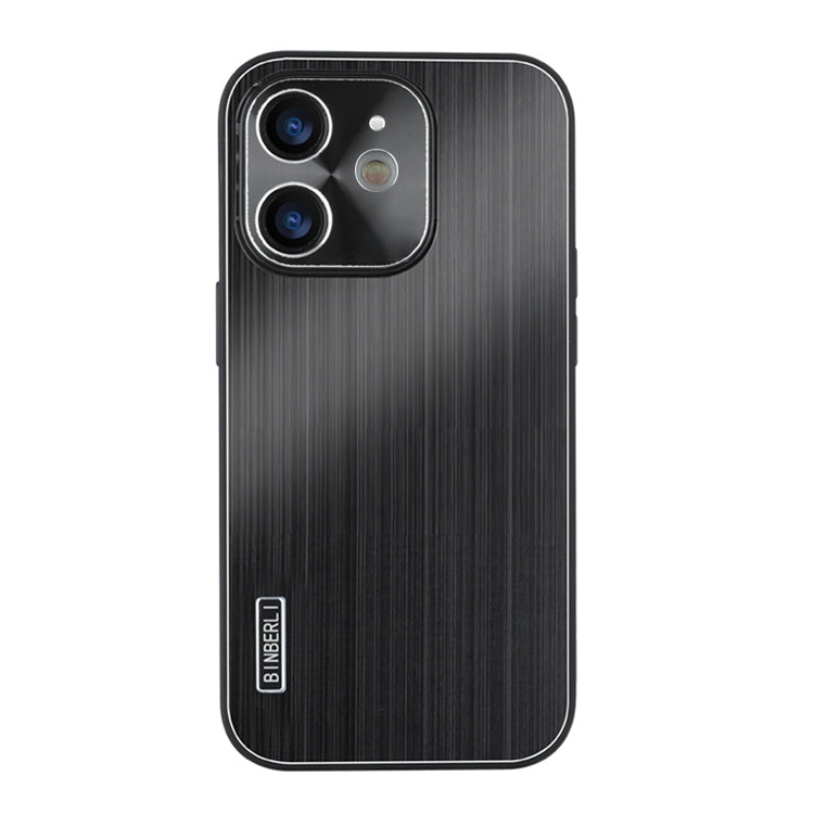 PC Hybrid Aluminum Alloy Brushed Shockproof Phone Case, For iPhone 13 Pro Max, For iPhone 13 Pro, For iPhone 13, For iPhone 12, For iPhone 12 Pro Max, For iPhone 12 Pro