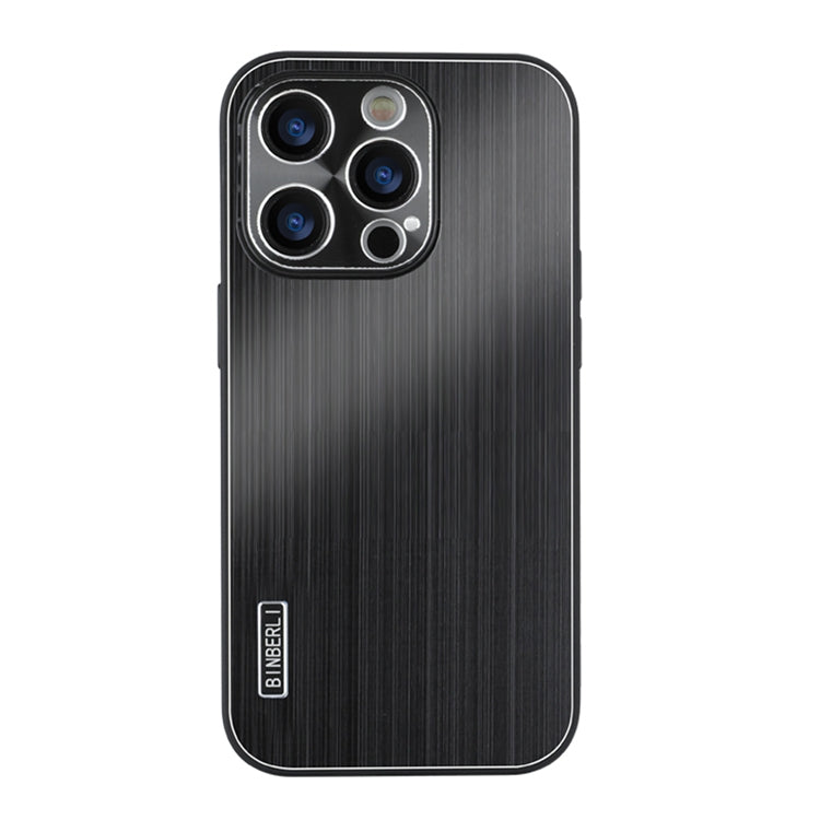PC Hybrid Aluminum Alloy Brushed Shockproof Phone Case, For iPhone 13 Pro Max, For iPhone 13 Pro, For iPhone 13, For iPhone 12, For iPhone 12 Pro Max, For iPhone 12 Pro