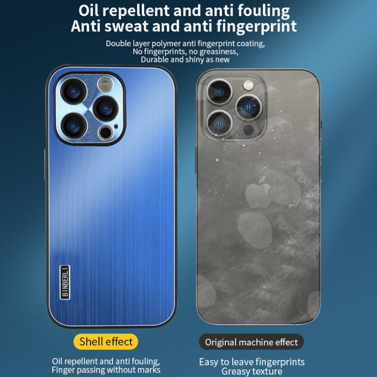 PC Hybrid Aluminum Alloy Brushed Shockproof Phone Case, For iPhone 11 Pro Max, For iPhone 11, For iPhone 11 Pro