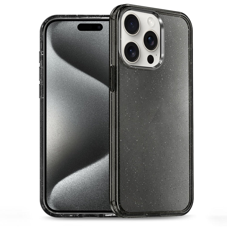 Glitter Powder TPU Hybrid PC Phone Case, For iPhone 15 Pro Max, For iPhone 15 Pro, For iPhone 15 Plus, For iPhone 15