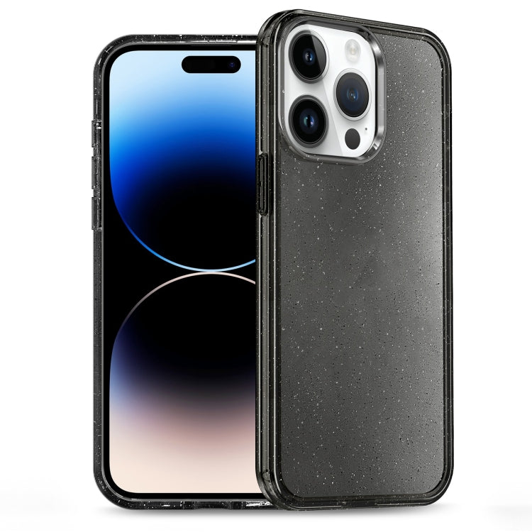 Glitter Powder TPU Hybrid PC Phone Case, For iPhone 14 Plus, For iPhone 14, For iPhone 14 Pro, For iPhone 14 Pro Max