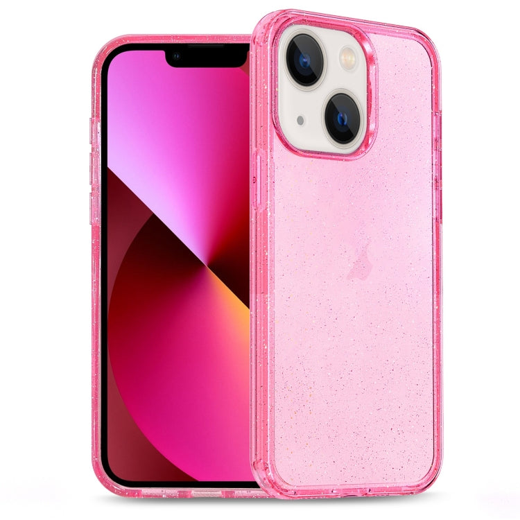 Glitter Powder TPU Hybrid PC Phone Case, For iPhone 13 Pro Max, For iPhone 13 Pro, For iPhone 13, For iPhone 12