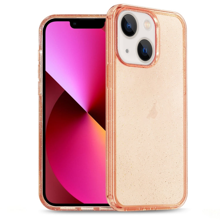 Glitter Powder TPU Hybrid PC Phone Case, For iPhone 13 Pro Max, For iPhone 13 Pro, For iPhone 13, For iPhone 12