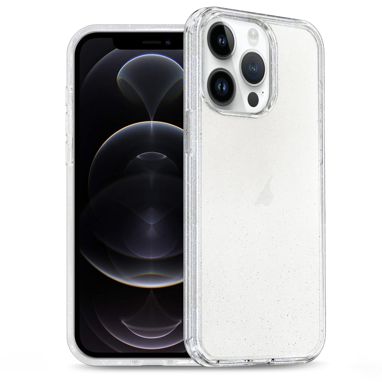 Glitter Powder TPU Hybrid PC Phone Case, For iPhone 12 Pro Max, For iPhone 12 Pro