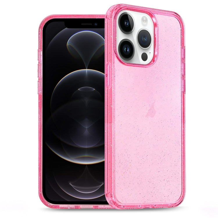 Glitter Powder TPU Hybrid PC Phone Case, For iPhone 12 Pro Max, For iPhone 12 Pro