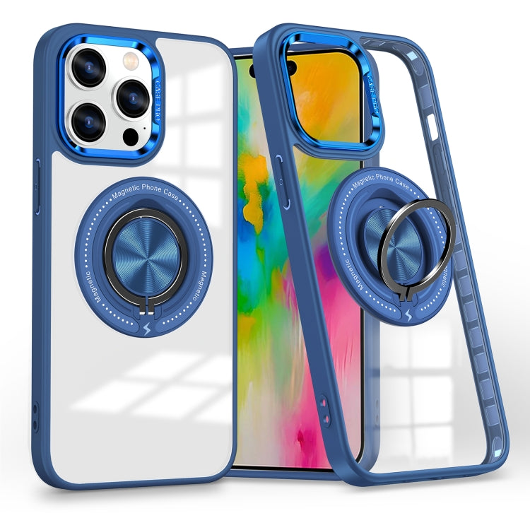 Magnetic Rotating Ring Holder Phone Case, For iPhone 16 Pro Max, For iPhone 16 Pro, For iPhone 16 Plus, For iPhone 16