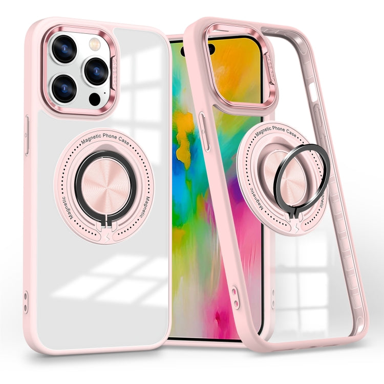 Magnetic Rotating Ring Holder Phone Case, For iPhone 16 Pro Max, For iPhone 16 Pro, For iPhone 16 Plus, For iPhone 16