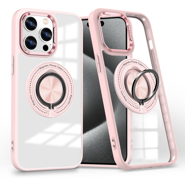 Magnetic Rotating Ring Holder Phone Case, For iPhone 15 Pro Max, For iPhone 15 Pro, For iPhone 15 Plus, For iPhone 15
