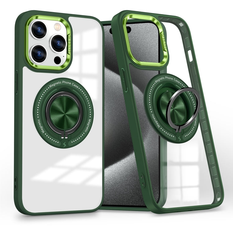 Magnetic Rotating Ring Holder Phone Case, For iPhone 15 Pro Max, For iPhone 15 Pro, For iPhone 15 Plus, For iPhone 15