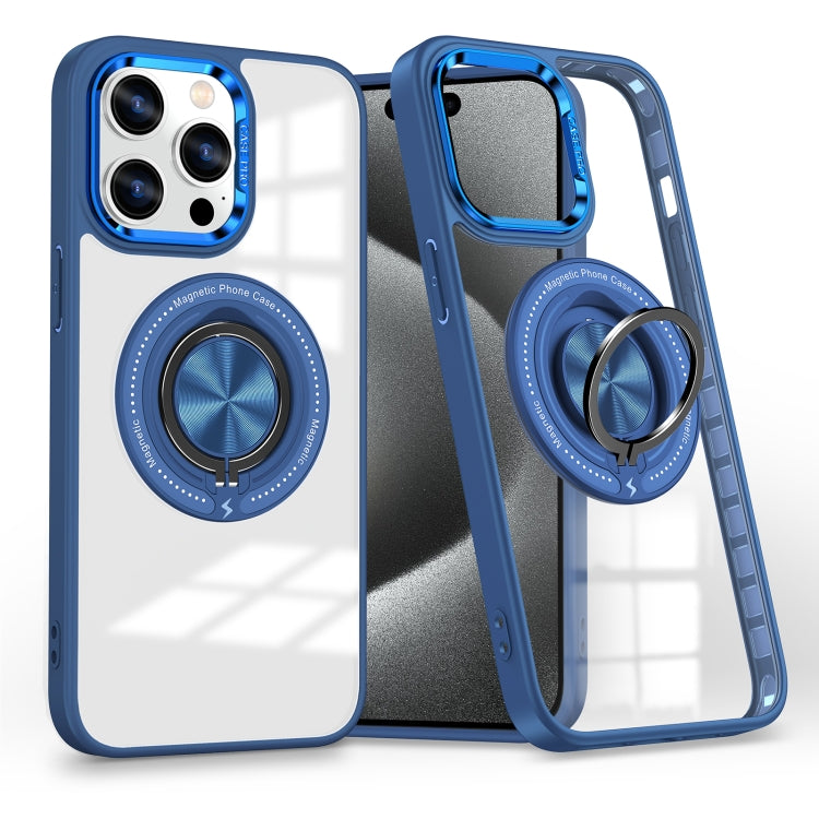 Magnetic Rotating Ring Holder Phone Case, For iPhone 15 Pro Max, For iPhone 15 Pro, For iPhone 15 Plus, For iPhone 15