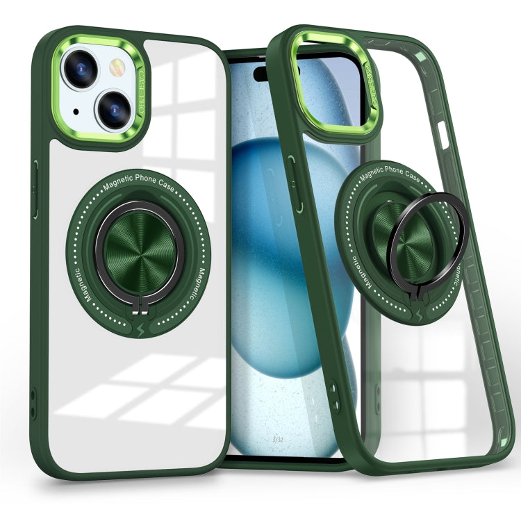 Magnetic Rotating Ring Holder Phone Case, For iPhone 15 Pro Max, For iPhone 15 Pro, For iPhone 15 Plus, For iPhone 15