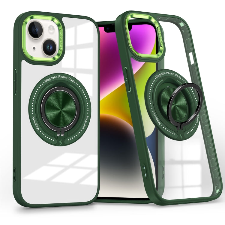 Magnetic Rotating Ring Holder Phone Case, For iPhone 14 Plus, For iPhone 14, For iPhone 14 Pro, For iPhone 14 Pro Max