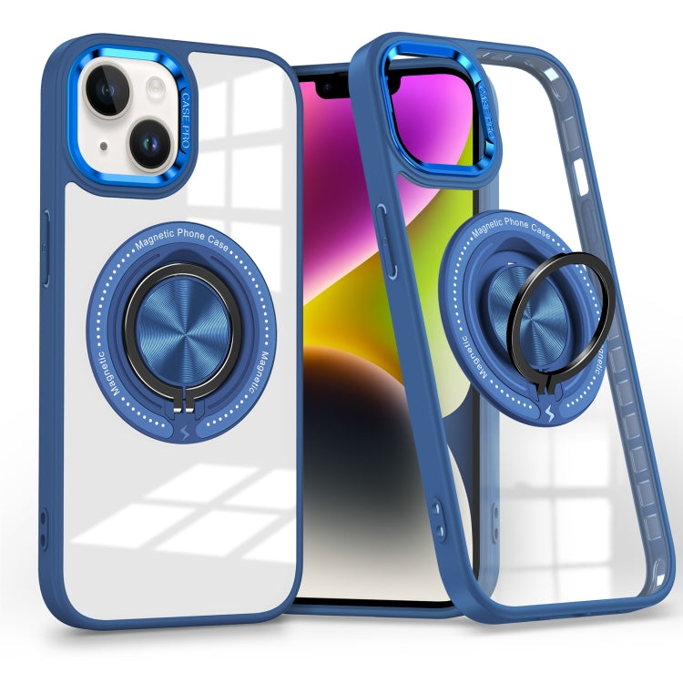 Magnetic Rotating Ring Holder Phone Case, For iPhone 14 Plus, For iPhone 14, For iPhone 14 Pro, For iPhone 14 Pro Max