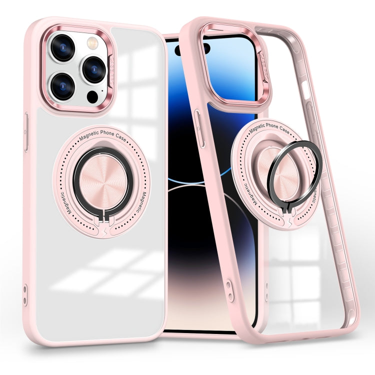 Magnetic Rotating Ring Holder Phone Case, For iPhone 14 Plus, For iPhone 14, For iPhone 14 Pro, For iPhone 14 Pro Max