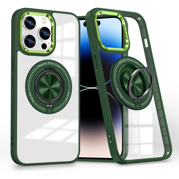 Magnetic Rotating Ring Holder Phone Case, For iPhone 14 Plus, For iPhone 14, For iPhone 14 Pro, For iPhone 14 Pro Max