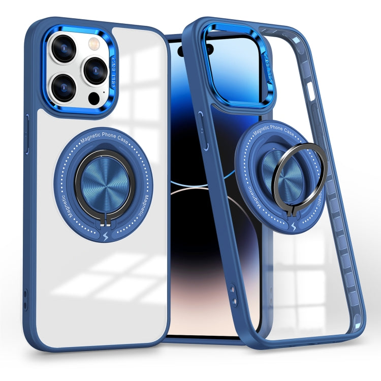 Magnetic Rotating Ring Holder Phone Case, For iPhone 14 Plus, For iPhone 14, For iPhone 14 Pro, For iPhone 14 Pro Max