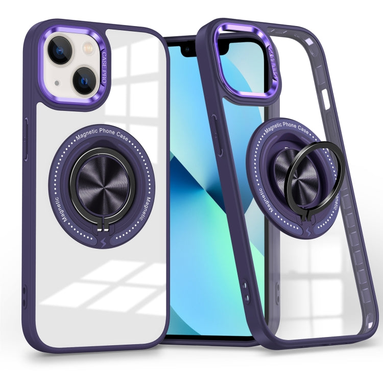 Magnetic Rotating Ring Holder Phone Case, For iPhone SE 2022 / 2020 / 8 / 7, For iPhone 13 Pro Max, For iPhone 13 Pro, For iPhone 13