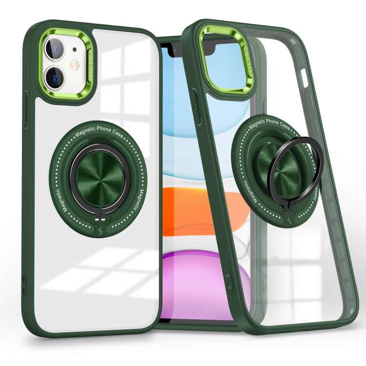 Magnetic Rotating Ring Holder Phone Case, For iPhone 11, For iPhone 11 Pro, For iPhone XS / X, For iPhone XR